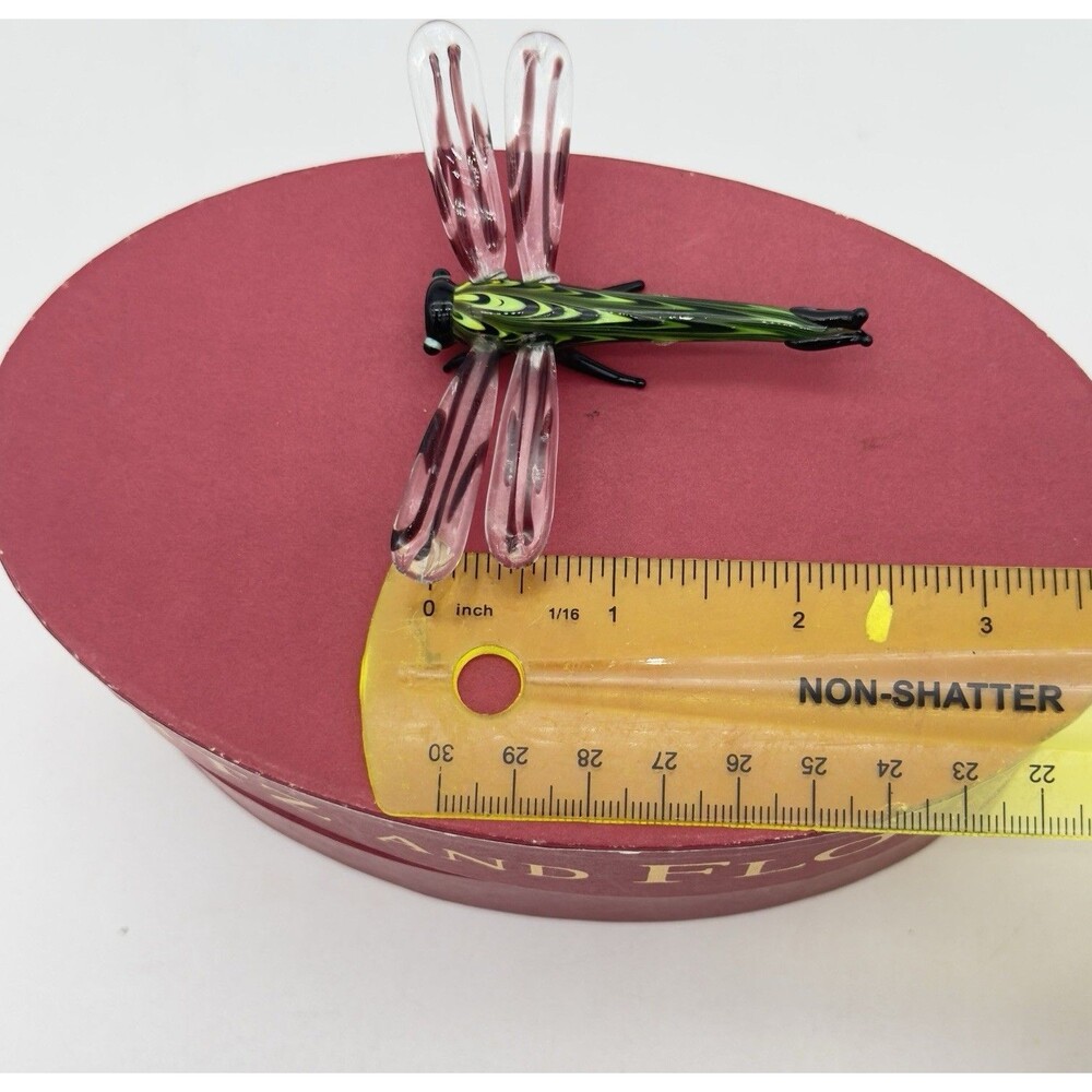 Fitz And Floyd Glass Menagerie DragonFly RARE Retired